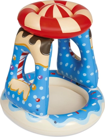 Schatten und Komfort dank aufblasbarem Dach