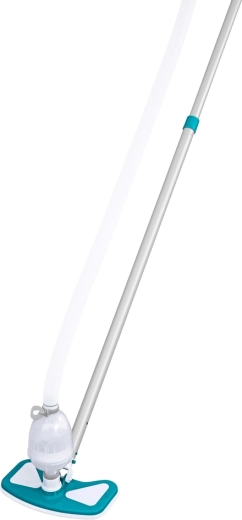 Leistungsstarker Bodensauger mit langer Stange