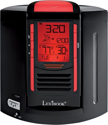 Übersichtliches, rot hinterleuchtetes Display