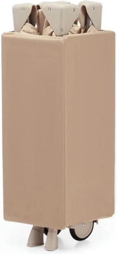 Leichtes Versetzen dank Rädern mit Bremse