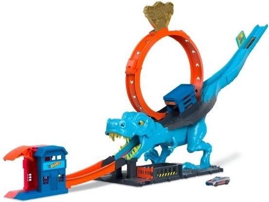 Hot Wheels City T-Rex Schleifen-Abenteuer