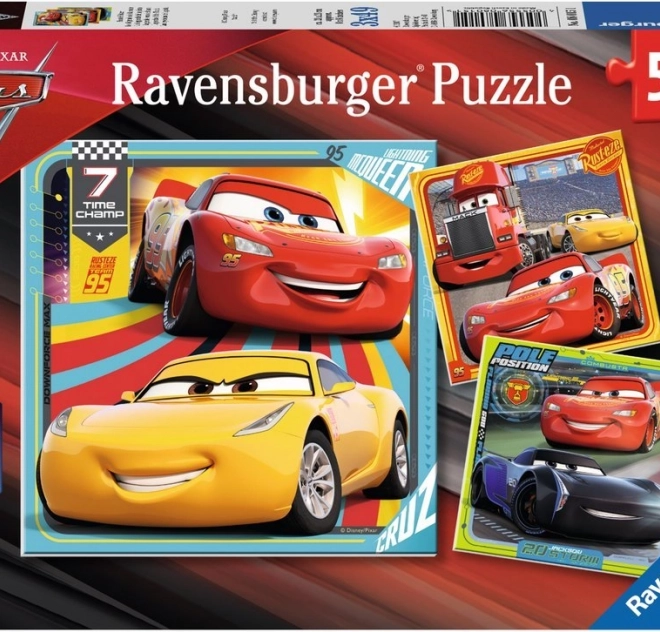 Ravensburger Puzzle Cars 3 im Rennen 3×49 Teile