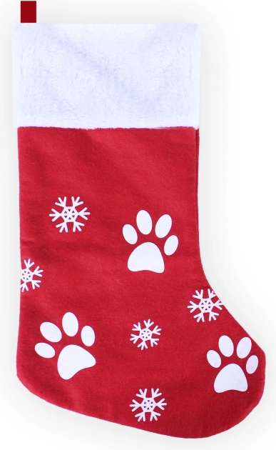 Weihnachtsstrumpf mit Aufdruck
