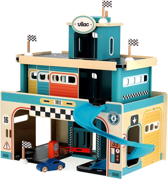 Vilac Holz Vintage Garage Vilacity
