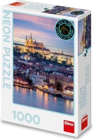 Dino Puzzle Hradschin Neon 1000 Teile