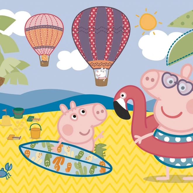Puzzle Peppa Wutz: Ferien Maxi 24 Teile