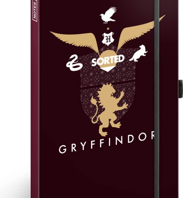 Notizbuch Harry Potter Gryffindor, liniert 13 × 21 cm