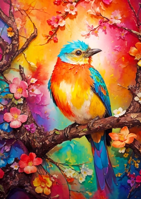 ENJOY Puzzle bunter Vogel 1000 Teile