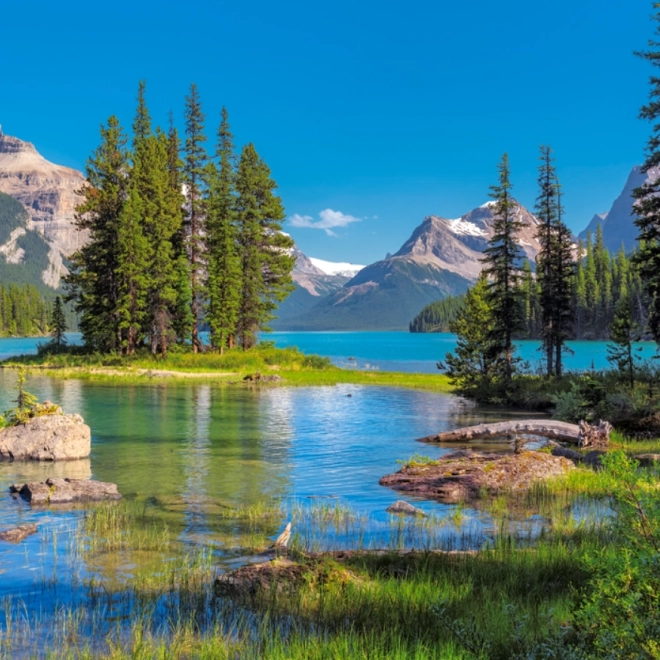 Puzzle 500 Teile - Maligne-See, Kanada