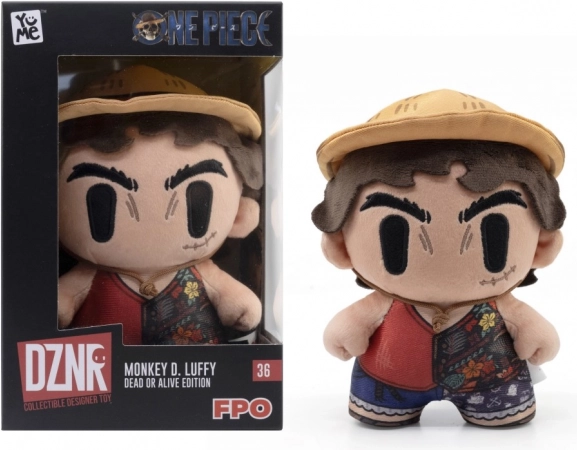 Plüschfigur ONE PIECE Luffy DZNR 17,5 cm