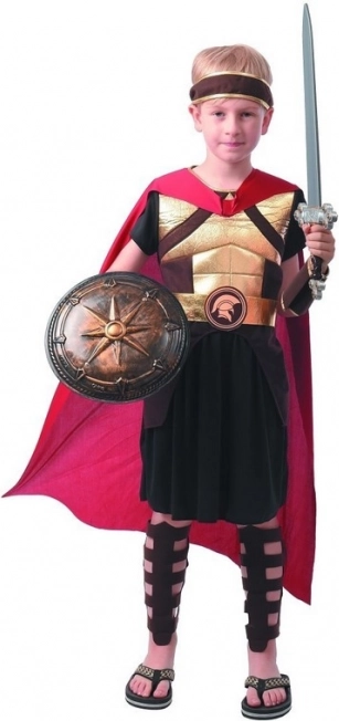 Karnevalskostüm Gladiator für Kinder in Größe 120-130 cm