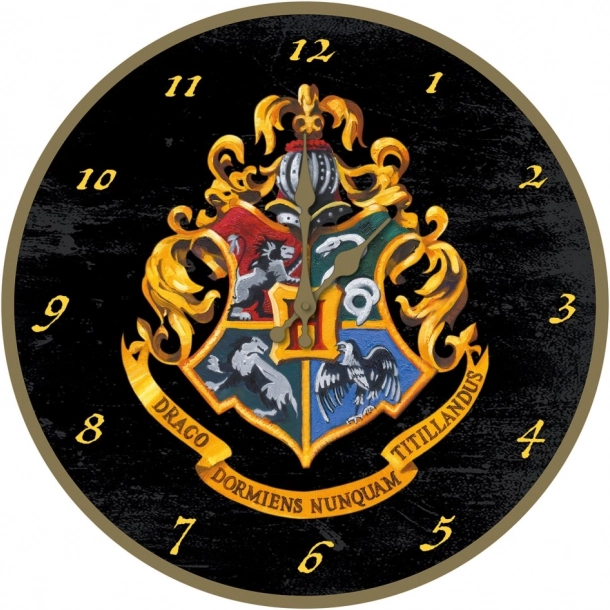 Wanduhr mit Harry-Potter-Motiv
