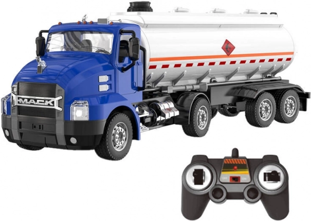Ferngesteuerter Tanklastwagen 1:26 Double Eagle (blau)