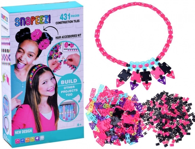 Kreativ-Set Snapeez 431 Stk