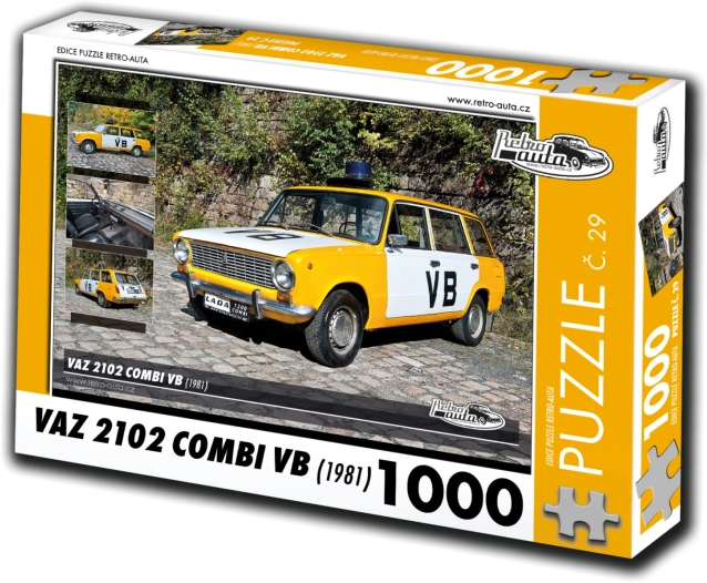 Puzzle RETRO-AUTA Vaz 2102 Combi VB 1000 Teile