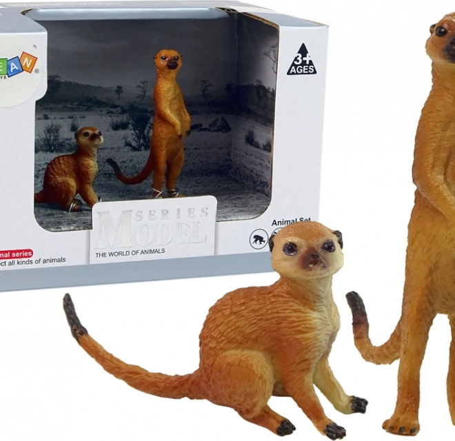 Set mit Erdmännchen-Figuren – 2 Stk.