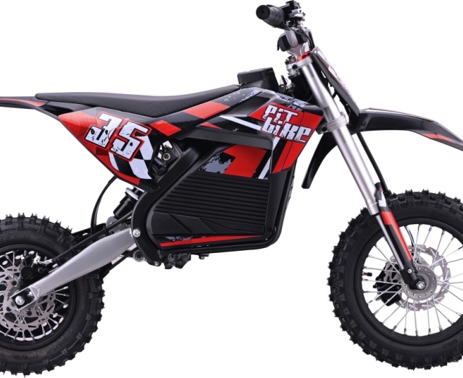 Elektrisches Pit Bike 1000 W, 36 V – Rot