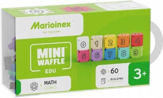 Mini Waffel Edu - Mathematische Würfel 60 Stück