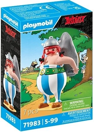 Figur Asterix mit Idefix