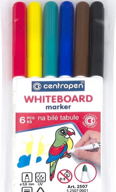 CENTROPEN Whiteboard-Marker – Set 6 Stück