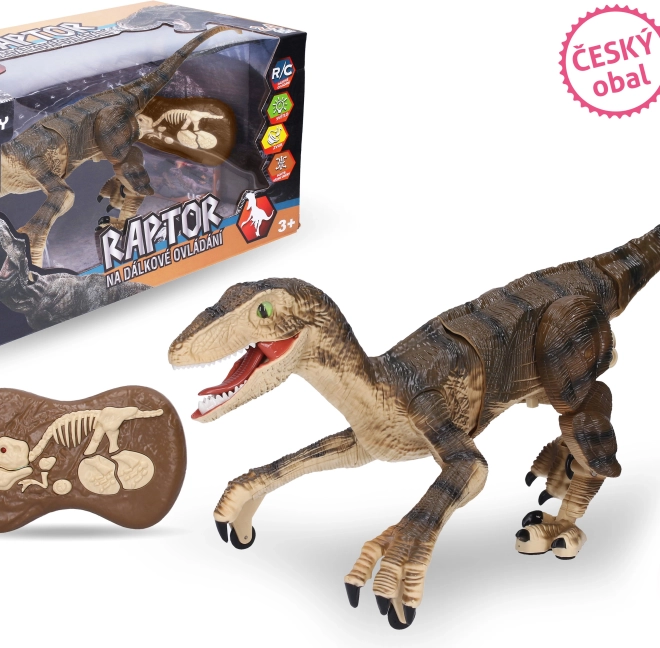 Raptor mit Fernsteuerung braun 45 cm