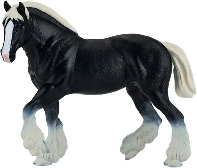 MOJO Clydesdale-Pferd – schwarzes Modell