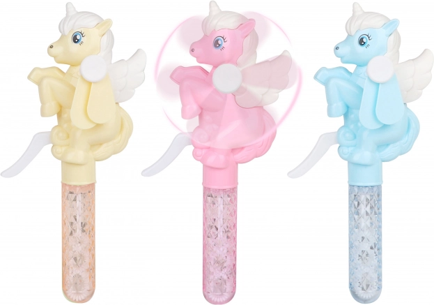 Seifenblasen mit Ventilator – Einhorn 30 ml