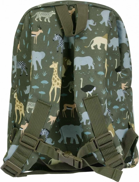 A Little Lovely Company Kleiner Kinderrucksack – Tiere der Savanne