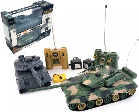RC Panzerschlacht 2 Stk mit Sound und Licht