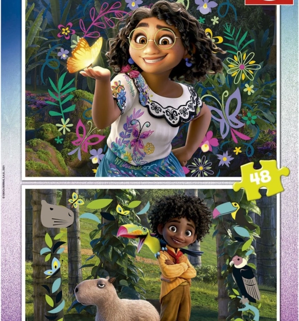 Puzzle Encanto 2x48 Teile