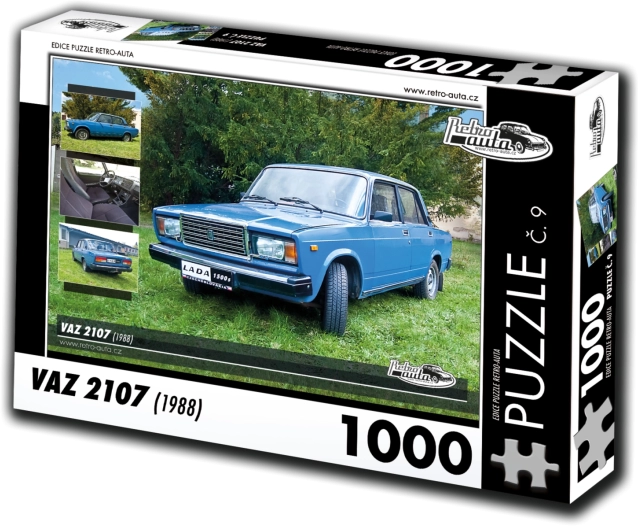Puzzle RETRO-AUTA VAZ 2107 (1988) – 1000 Teile