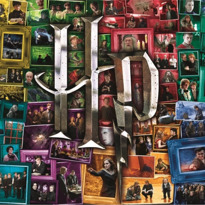 Puzzle 1500 Teile HARRY POTTER – quer durch die Filme