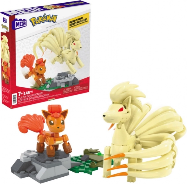 MEGA Pokémon Bauset: Vulpix und Ninetales – Entwicklung