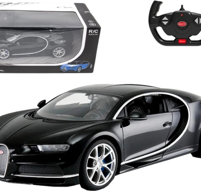 Ferngesteuertes Auto Bugatti Chiron 1:14 Schwarz