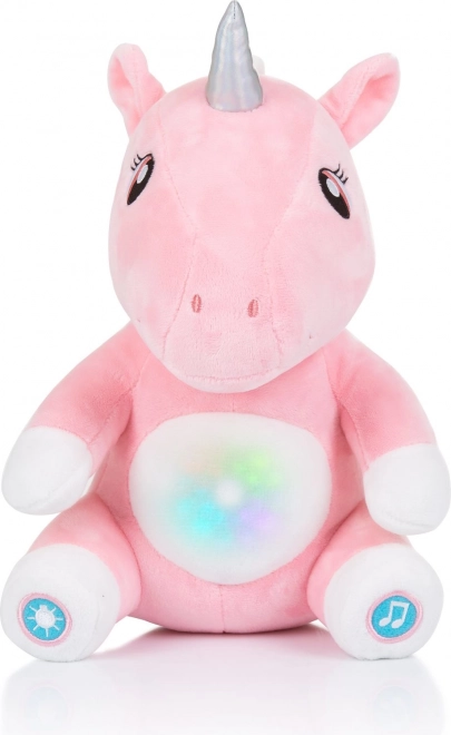 CHIPOLINO Plüsch-Einhorn mit Lichtern und Musik