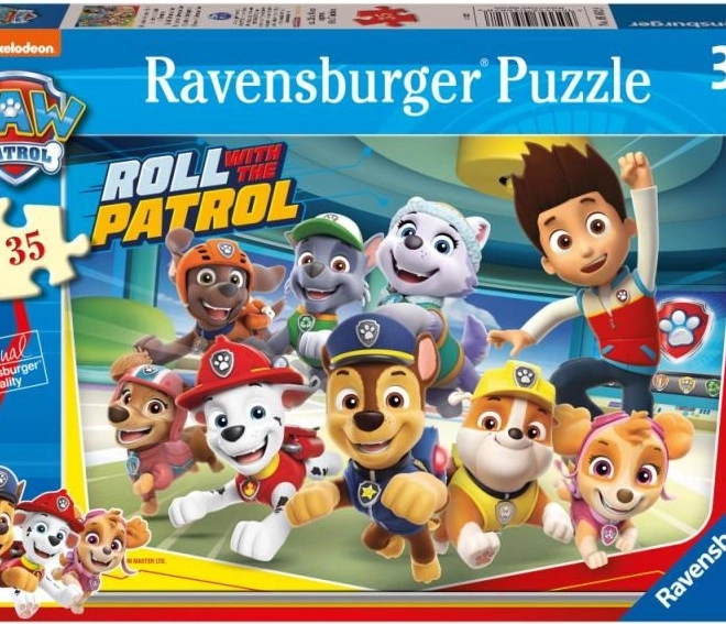 Ravensburger Puzzle PAW Patrol – Starkes Team (35 Teile)