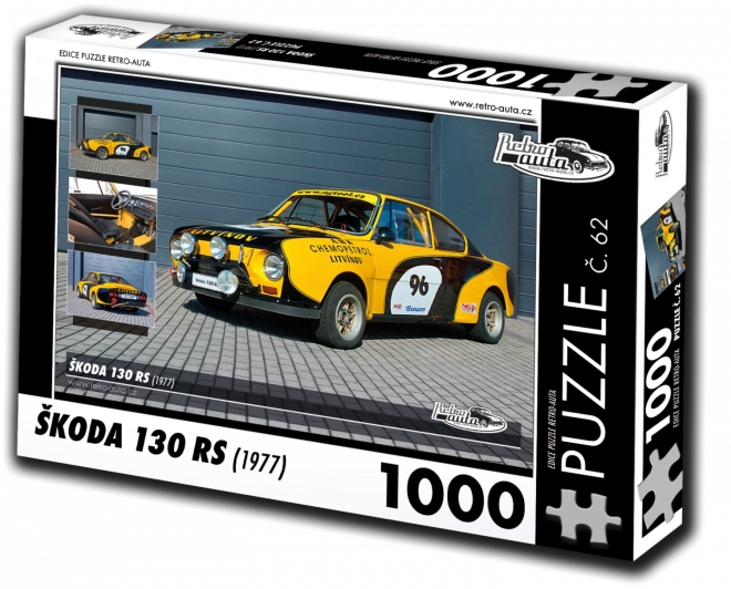 Puzzle RETRO-AUTA Škoda 130 RS (1977) – 1000 Teile