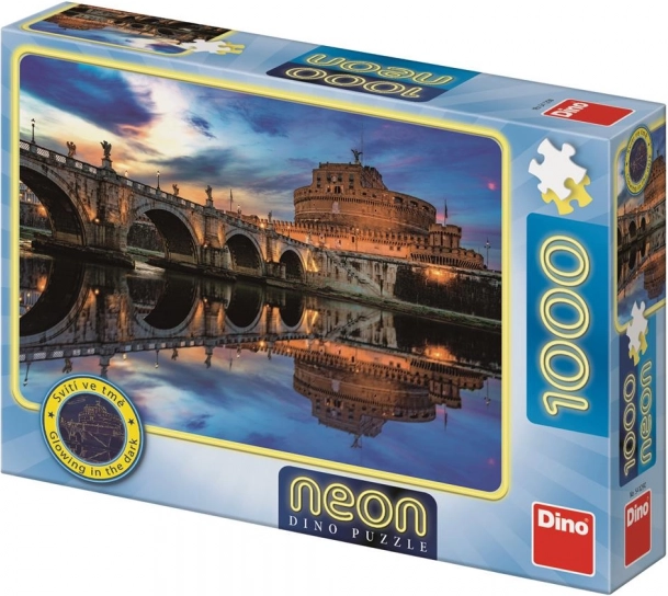 Neon-Puzzle Engelsburg 1000 Teile