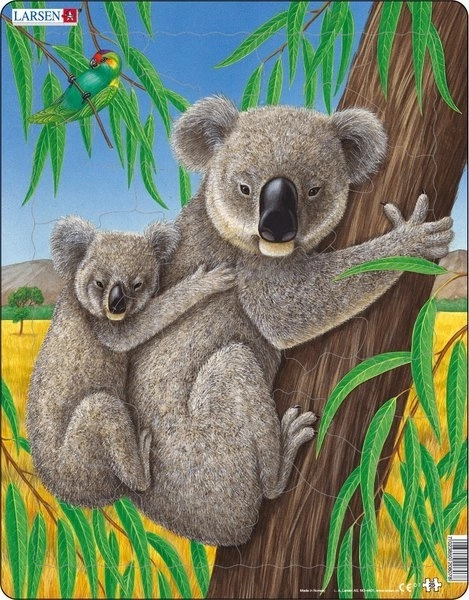 Larsen Kinderpuzzle Koalas 25 Teile