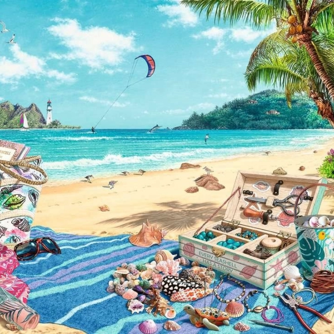 Puzzle 1000 Teile Muschelsammlung RAVENSBURGER