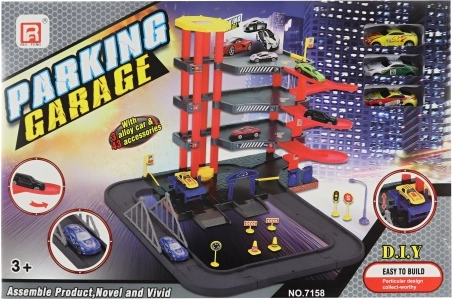 Dreistöckige Garage für Autos