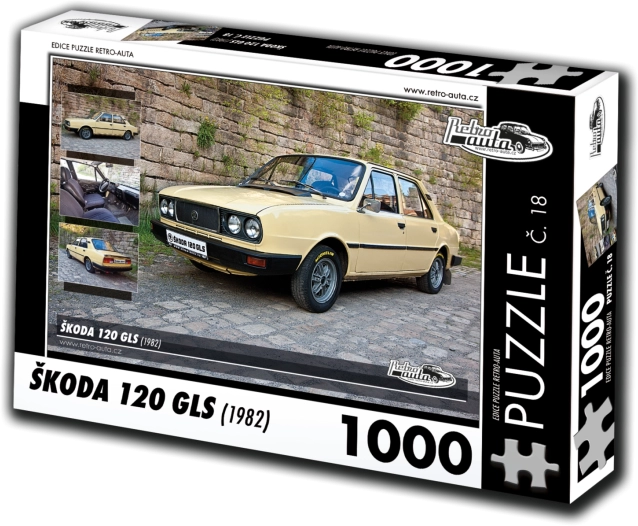 Puzzle RETRO-AUTA Škoda 120 GLS 1000 Teile