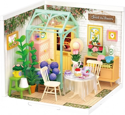 Miniaturhaus Blühender Teegarten – ROLIFE SUPER CREATOR