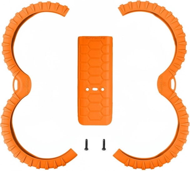 Schützendes hinteres Sunnylife-Gehäuse für DJI Avata 2 – orange
