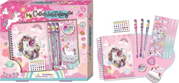 Buntes Einhorn-Set