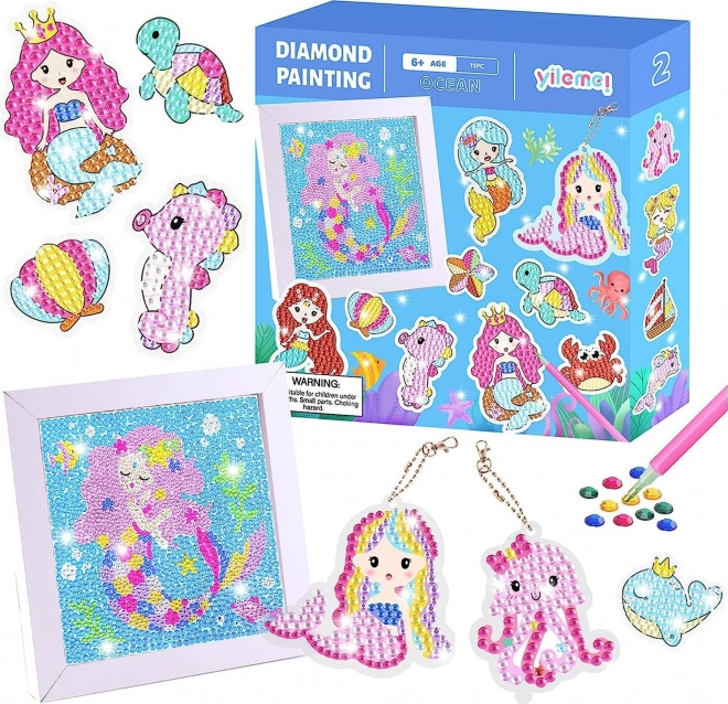 Norimpex Diamantmalerei – Set Unterwasserwelt