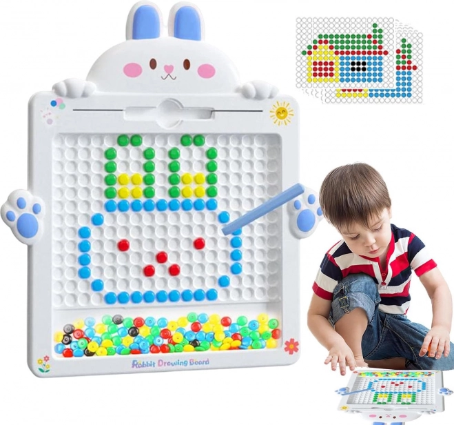 Magnetische Zeichentafel für Kinder Hase von WOOPIE