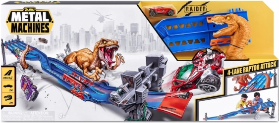 Zuru Metal Machines Raptor Angriff Rennbahn