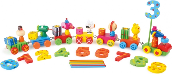Geburtstagsset mit Tieren von Small Foot
