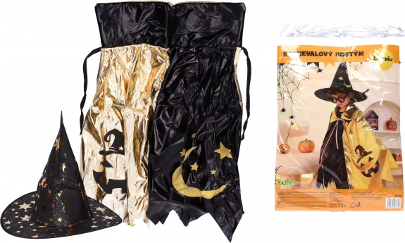 Karnevalkostüm Zauberer für Kinder 80 cm